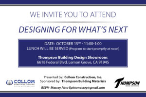Designing for What's Next - October 15, 2016